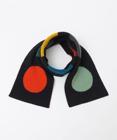 SHIPS / シップス マフラー・ショール・スヌード・ストール | JO GORDON: Small Multicolour spot scarf