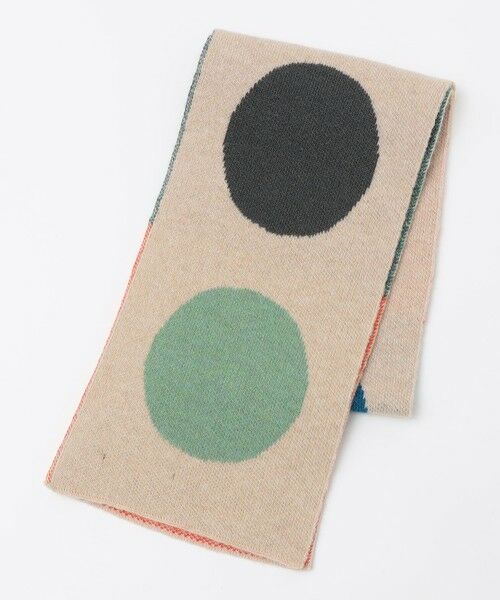 SHIPS / シップス マフラー・ショール・スヌード・ストール | JO GORDON: Small Multicolour spot scarf | 詳細1