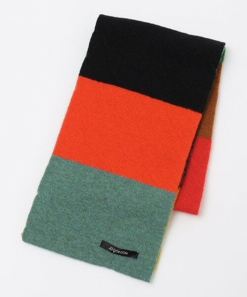 SHIPS / シップス マフラー・ショール・スヌード・ストール | JO GORDON: Small Colourblock Scarf | 詳細1