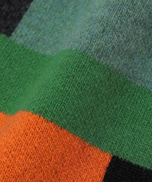 SHIPS / シップス マフラー・ショール・スヌード・ストール | JO GORDON: Small Colourblock Column Scarf | 詳細3