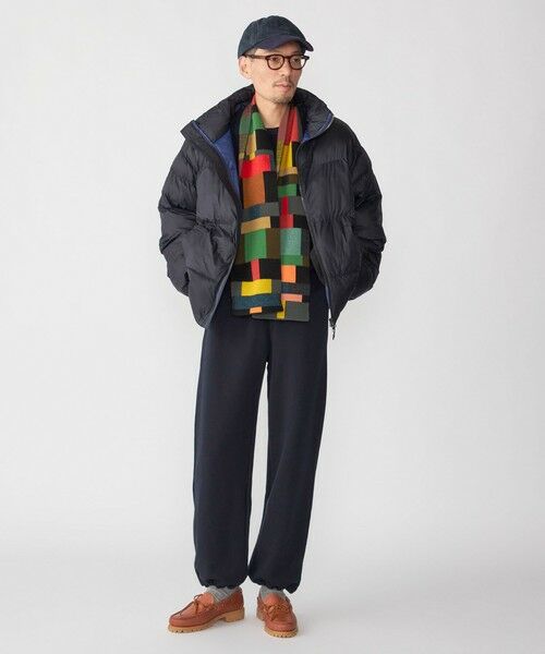 SHIPS / シップス マフラー・ショール・スヌード・ストール | JO GORDON: Small Colourblock Column Scarf | 詳細5