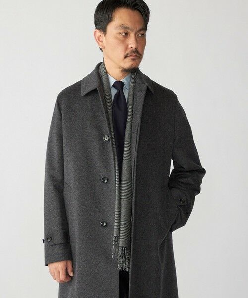 SHIPS / シップス マフラー・ショール・スヌード・ストール | SHIPS: カシミヤ チェック マフラー | 詳細1