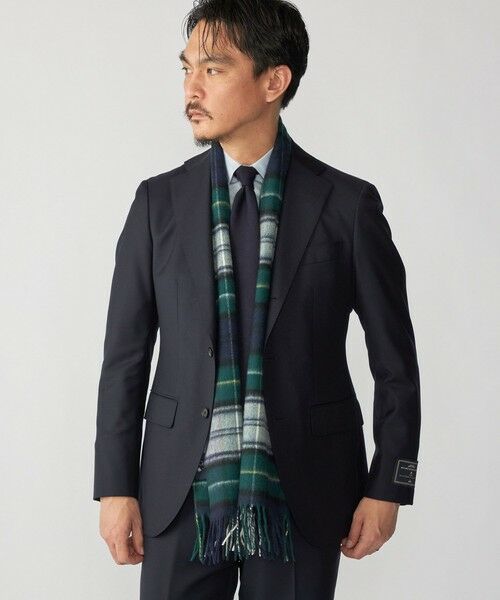 SHIPS / シップス マフラー・ショール・スヌード・ストール | SHIPS: カシミヤ チェック マフラー | 詳細4