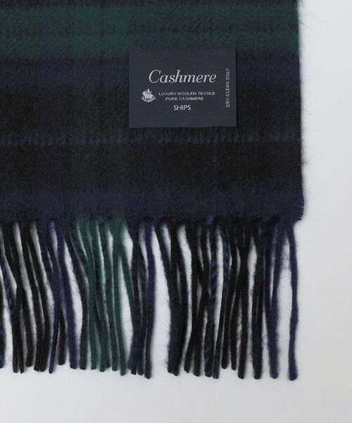 SHIPS / シップス マフラー・ショール・スヌード・ストール | SHIPS: 50th ANNIV カシミヤ タータンチェック マフラー | 詳細5