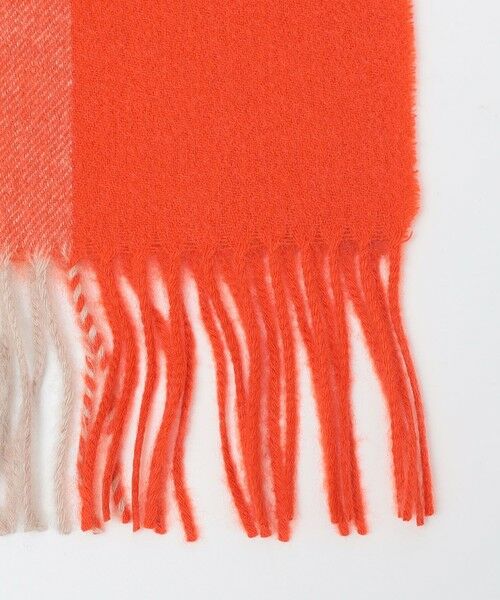 SHIPS / シップス マフラー・ショール・スヌード・ストール | SHIPS: カシミヤ シングル 3ブロック マフラー | 詳細9