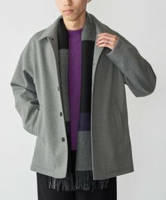 SHIPS / シップス マフラー・ショール・スヌード・ストール | SHIPS: カシミヤ ダブルフェイス チェック マフラー