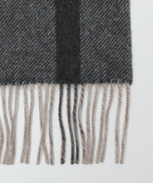 SHIPS / シップス マフラー・ショール・スヌード・ストール | SHIPS: カシミヤ ダブルフェイス チェック マフラー | 詳細5