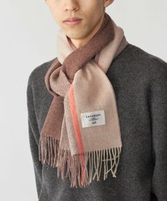 SHIPS / シップス マフラー・ショール・スヌード・ストール | SHIPS: カシミヤ ダブルフェイス パネル マフラー