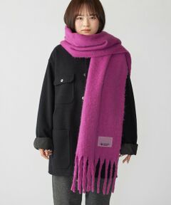 SHIPS / シップス マフラー・ショール・スヌード・ストール | City Ambient Products: シャギー ソリッド ボリューム マフラー