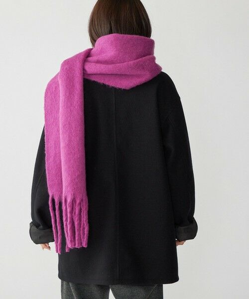SHIPS / シップス マフラー・ショール・スヌード・ストール | City Ambient Products: シャギー ソリッド ボリューム マフラー | 詳細14