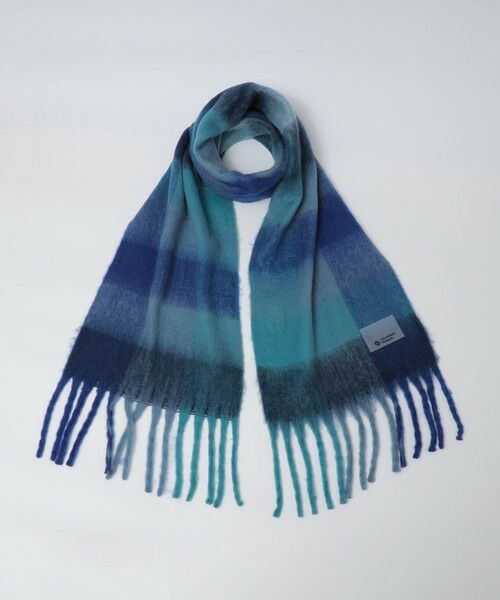 SHIPS / シップス マフラー・ショール・スヌード・ストール | City Ambient Products: シャギー チェック ボリューム マフラー | 詳細5