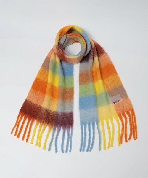 SHIPS / シップス マフラー・ショール・スヌード・ストール | City Ambient Products: シャギー チェック ボリューム マフラー | 詳細8