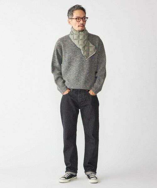 SHIPS / シップス マフラー・ショール・スヌード・ストール | 【SHIPS別注】TAION: 〈手洗い可能〉キルティング ダウン マフラー | 詳細1