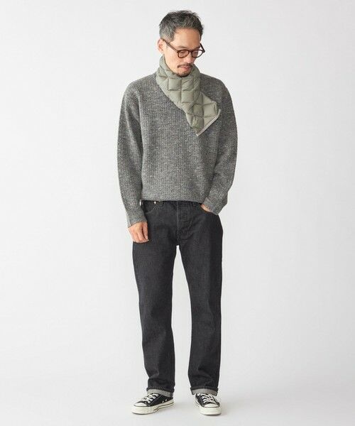 SHIPS / シップス マフラー・ショール・スヌード・ストール | 【SHIPS別注】TAION: 〈手洗い可能〉キルティング ダウン マフラー | 詳細2