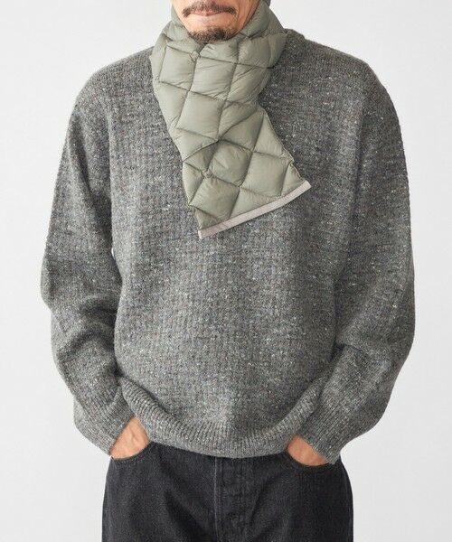 SHIPS / シップス マフラー・ショール・スヌード・ストール | 【SHIPS別注】TAION: 〈手洗い可能〉キルティング ダウン マフラー | 詳細3