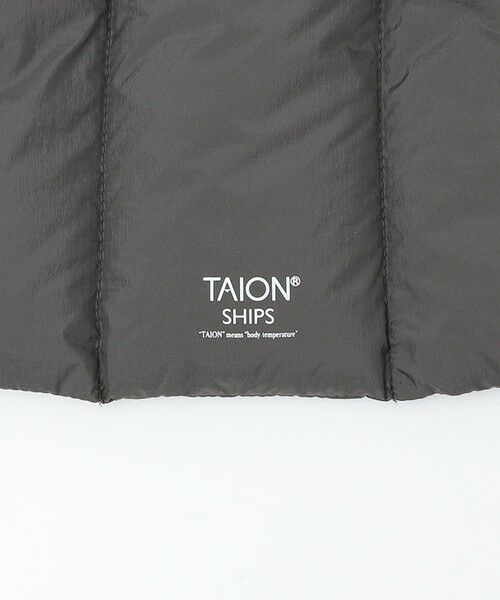 SHIPS / シップス マフラー・ショール・スヌード・ストール | 【SHIPS別注】TAION: 〈手洗い可能〉ボリューム ダウン マフラー | 詳細5