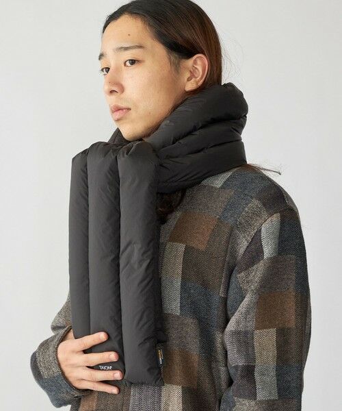 SHIPS / シップス マフラー・ショール・スヌード・ストール | 【SHIPS別注】TAION: 〈手洗い可能〉ボリューム ダウン マフラー | 詳細1