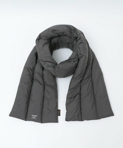 SHIPS / シップス マフラー・ショール・スヌード・ストール | 【SHIPS別注】TAION: 〈手洗い可能〉ボリューム ダウン マフラー | 詳細3