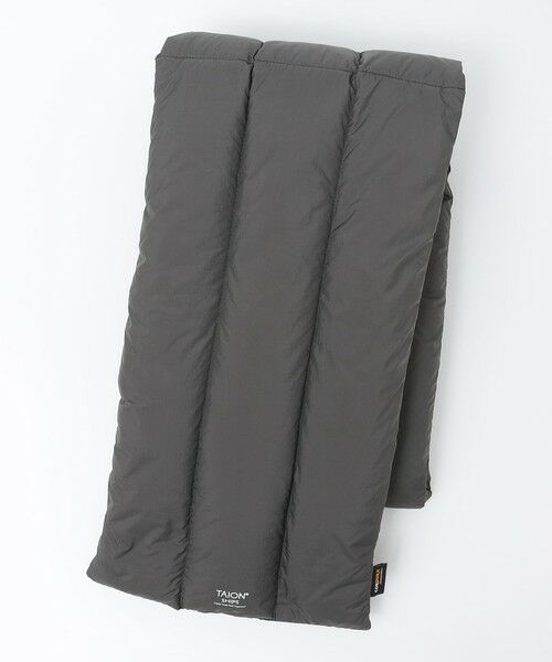 SHIPS / シップス マフラー・ショール・スヌード・ストール | 【SHIPS別注】TAION: 〈手洗い可能〉ボリューム ダウン マフラー | 詳細4