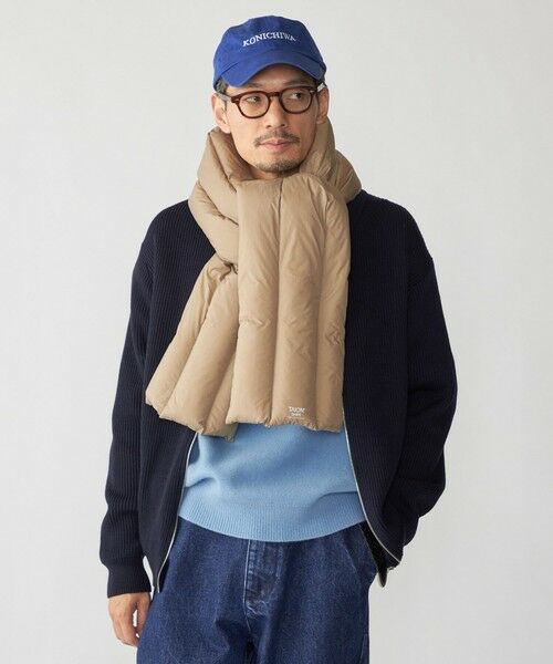 SHIPS / シップス マフラー・ショール・スヌード・ストール | 【SHIPS別注】TAION: 〈手洗い可能〉ボリューム ダウン マフラー | 詳細9