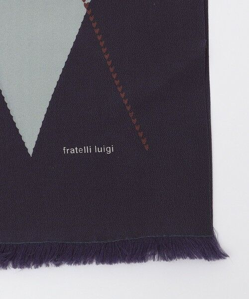 SHIPS / シップス マフラー・ショール・スヌード・ストール | 【SHIPS別注】FratelliLuigi: アーガイル チェック ストール | 詳細2