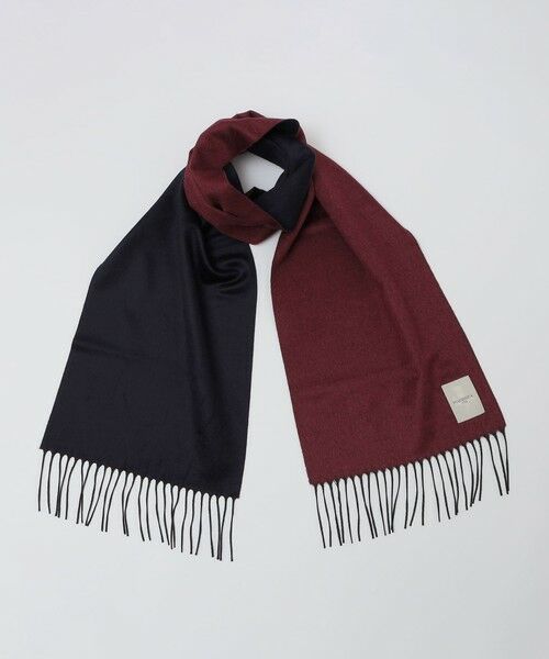 SHIPS / シップス マフラー・ショール・スヌード・ストール | PIACENZA: シルク カシミヤ リバーシブル マフラー | 詳細7