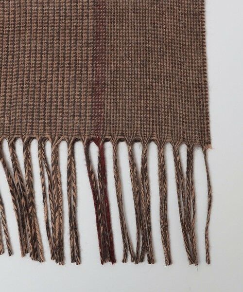 SHIPS / シップス マフラー・ショール・スヌード・ストール | PIACENZA: シルク/ウール グレンチェック マフラー | 詳細11