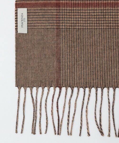 SHIPS / シップス マフラー・ショール・スヌード・ストール | PIACENZA: シルク/ウール グレンチェック マフラー | 詳細7