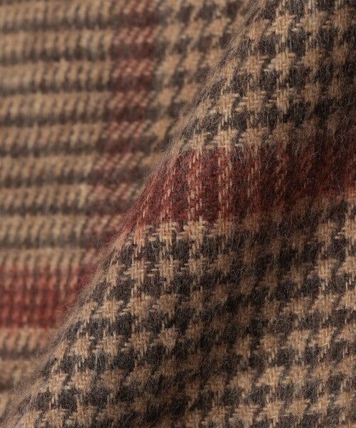 SHIPS / シップス マフラー・ショール・スヌード・ストール | PIACENZA: シルク/ウール グレンチェック マフラー | 詳細8