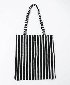 SHIPS / シップス リュック・バックパック | 【WEB限定】SHIPS: パイル ストライプ SHIPSロゴ エンブロイダリー トート バッグ
