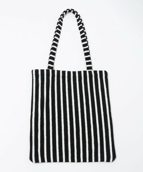 SHIPS / シップス リュック・バックパック | 【WEB限定】SHIPS: パイル ストライプ SHIPSロゴ エンブロイダリー トート バッグ | 詳細7