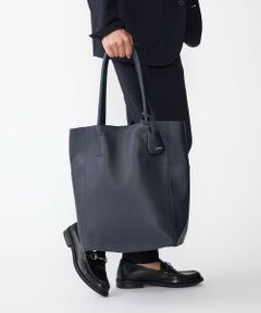 SHIPS / シップス リュック・バックパック | 【WEB限定】SHIPS: 合成皮革 ヴァーティカル ビズ トート バッグ (クラッチバッグ付き)