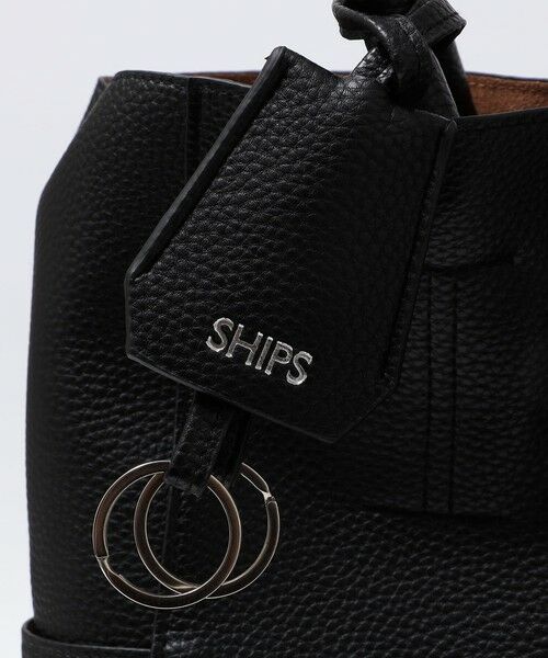 SHIPS / シップス リュック・バックパック | 【WEB限定】SHIPS: 合成皮革 ヴァーティカル ビズ トート バッグ (クラッチバッグ付き) | 詳細11