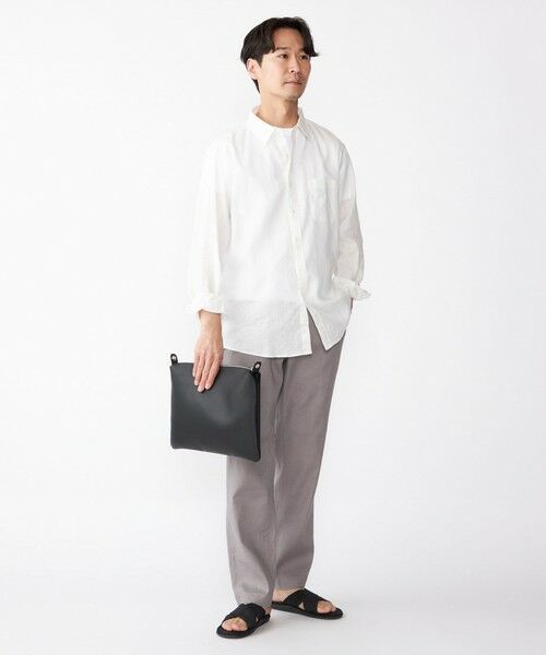 SHIPS / シップス リュック・バックパック | 【WEB限定】SHIPS: 合成皮革 ヴァーティカル ビズ トート バッグ (クラッチバッグ付き) | 詳細2