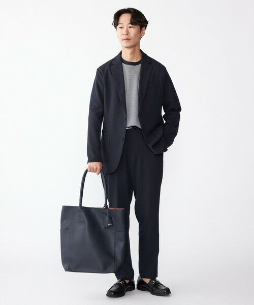 SHIPS / シップス リュック・バックパック | 【WEB限定】SHIPS: 合成皮革 ヴァーティカル ビズ トート バッグ (クラッチバッグ付き) | 詳細20