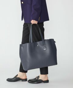 SHIPS / シップス リュック・バックパック | 【WEB限定】SHIPS: ライトウェイト 合成皮革 ビズ ホリゾンタル ジップ ブリーフ バッグ