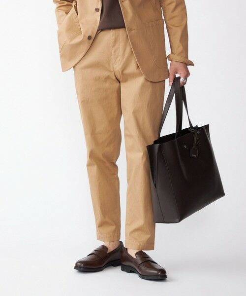 SHIPS / シップス リュック・バックパック | 【WEB限定】SHIPS: ライトウェイト 合成皮革 ビズ ホリゾンタル ジップ ブリーフ バッグ | 詳細8