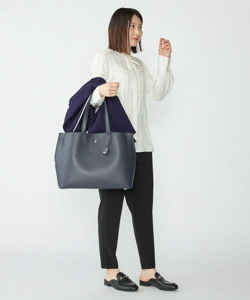 SHIPS / シップス リュック・バックパック | 【WEB限定】SHIPS: ライトウェイト 合成皮革 ビズ ホリゾンタル ジップ ブリーフ バッグ | 詳細14