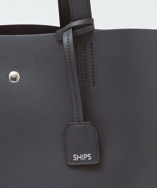 SHIPS / シップス リュック・バックパック | 【WEB限定】SHIPS: ライトウェイト 合成皮革 ビズ ホリゾンタル ジップ ブリーフ バッグ | 詳細23