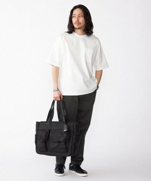 SHIPS / シップス リュック・バックパック | 【WEB限定】SHIPS: ビズ ワイド ブリーフ トート バッグ | 詳細1