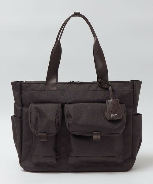 SHIPS / シップス リュック・バックパック | 【新色追加】【WEB限定】SHIPS: ビズ ワイド ブリーフ トート バッグ（ブラウン）