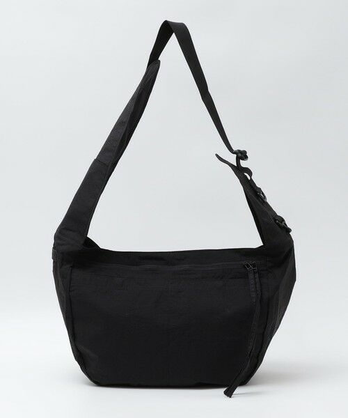 SHIPS / シップス ショルダーバッグ | BAICYCLON by bagjack: BIG SHOULDER BAG（ブラック）