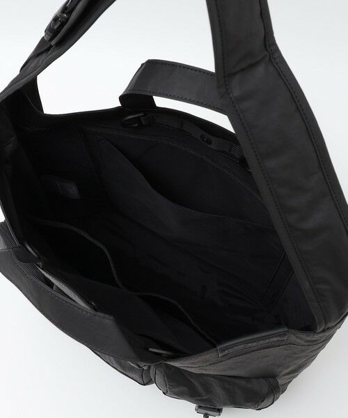 SHIPS / シップス トートバッグ | BAICYCLON by bagjack: MULTI POCKET 2WAY TOTE BAG MEDIUM (BLACK2) | 詳細9