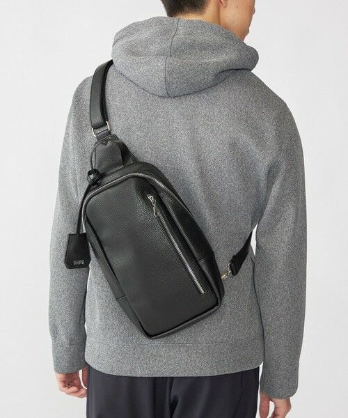 SHIPS / シップス リュック・バックパック | 【WEB限定】SHIPS: 合成皮革 ワンショルダー バッグ | 詳細1
