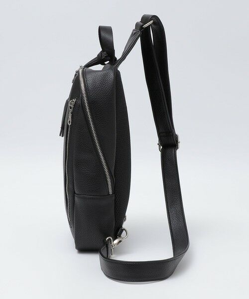 SHIPS / シップス リュック・バックパック | 【WEB限定】SHIPS: 合成皮革 ワンショルダー バッグ | 詳細5