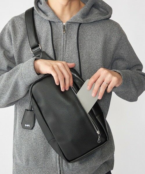 SHIPS / シップス ショルダーバッグ | 【WEB限定】SHIPS: 合成皮革 ワンショルダー バッグ | 詳細2