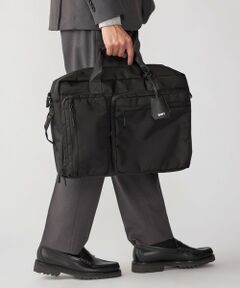 【WEB限定】SHIPS: 3WAY ビズ ワイド ブリーフ バッグ