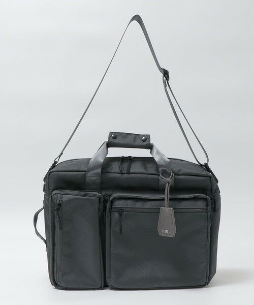 SHIPS / シップス ビジネスバッグ | 【新色追加】【WEB限定】SHIPS: 3WAY ビズ ワイド ブリーフ バッグ（チャコールグレー）