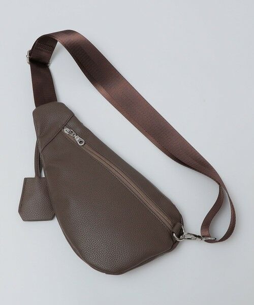 SHIPS / シップス ショルダーバッグ | 【WEB限定】SHIPS: 合成皮革 ティアーズルック ワンショルダー バッグ | 詳細10