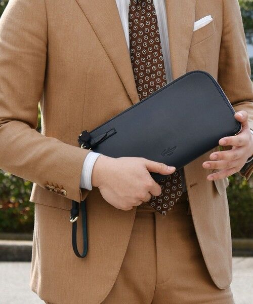 SHIPS / シップス リュック・バックパック | Boldrini Selleria: レザー クラッチバッグ | 詳細17